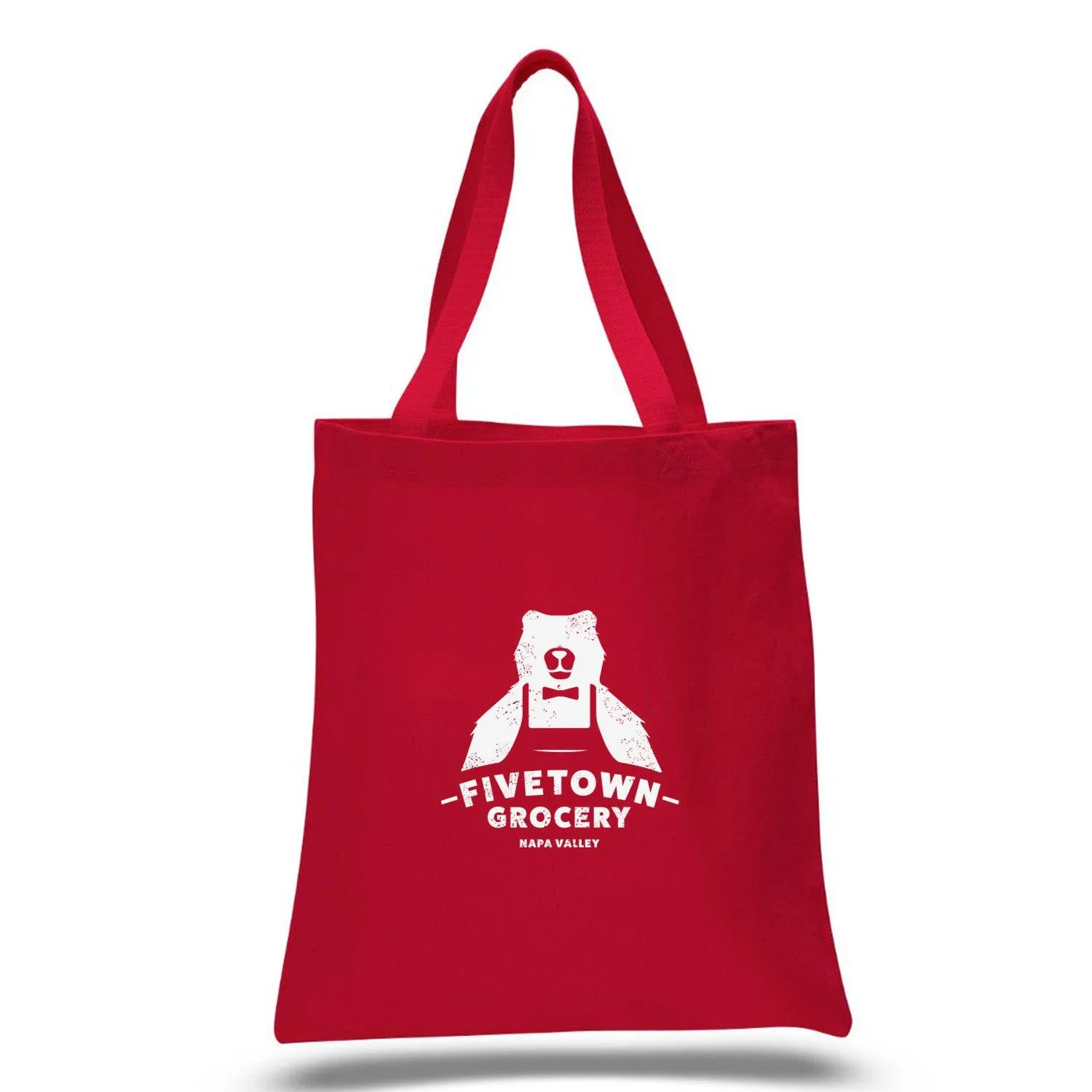 12 Oz. Colored Canvas Simple Tote Bag Customized with your Brand or Logo