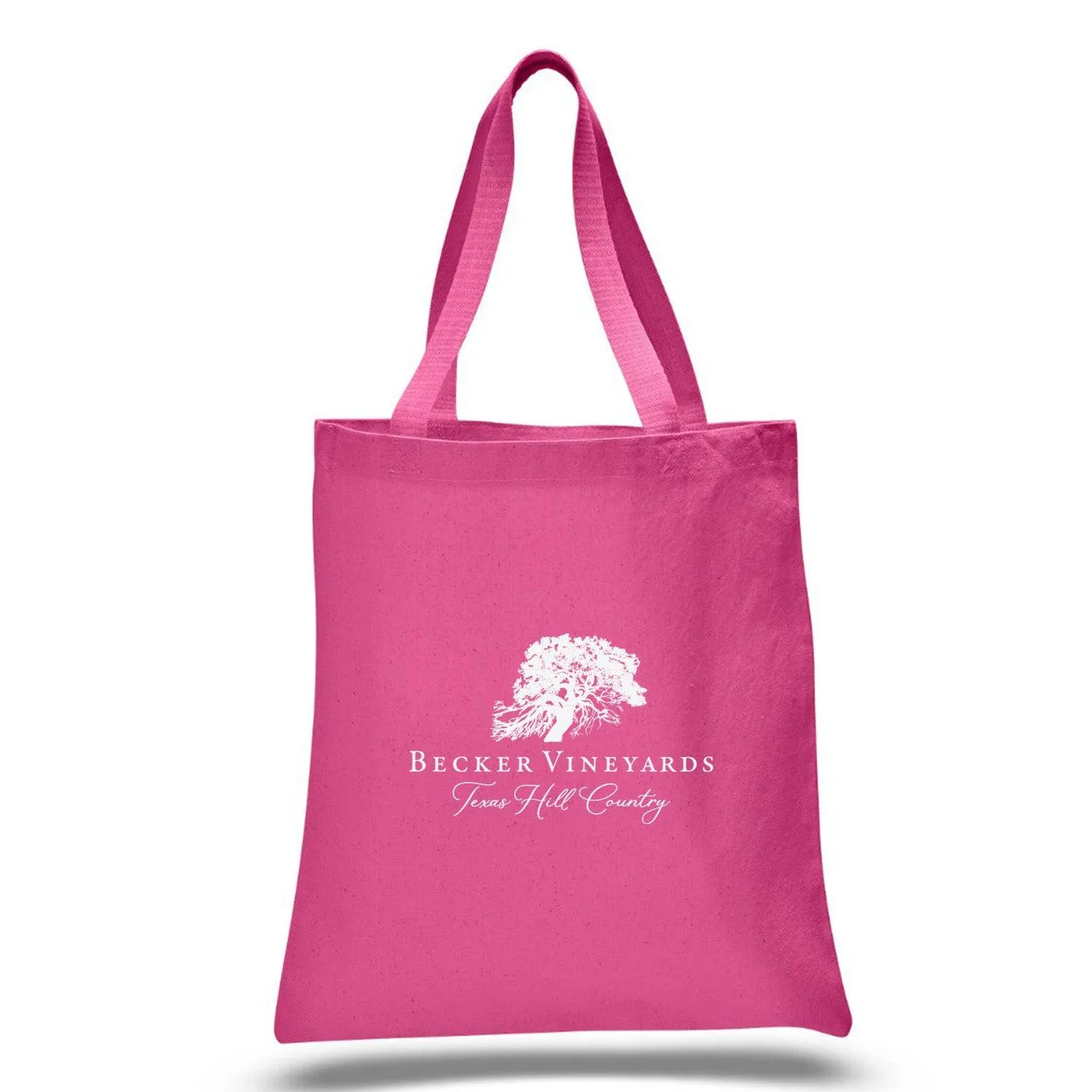 12 Oz. Colored Canvas Simple Tote Bag Customized with your Brand or Logo