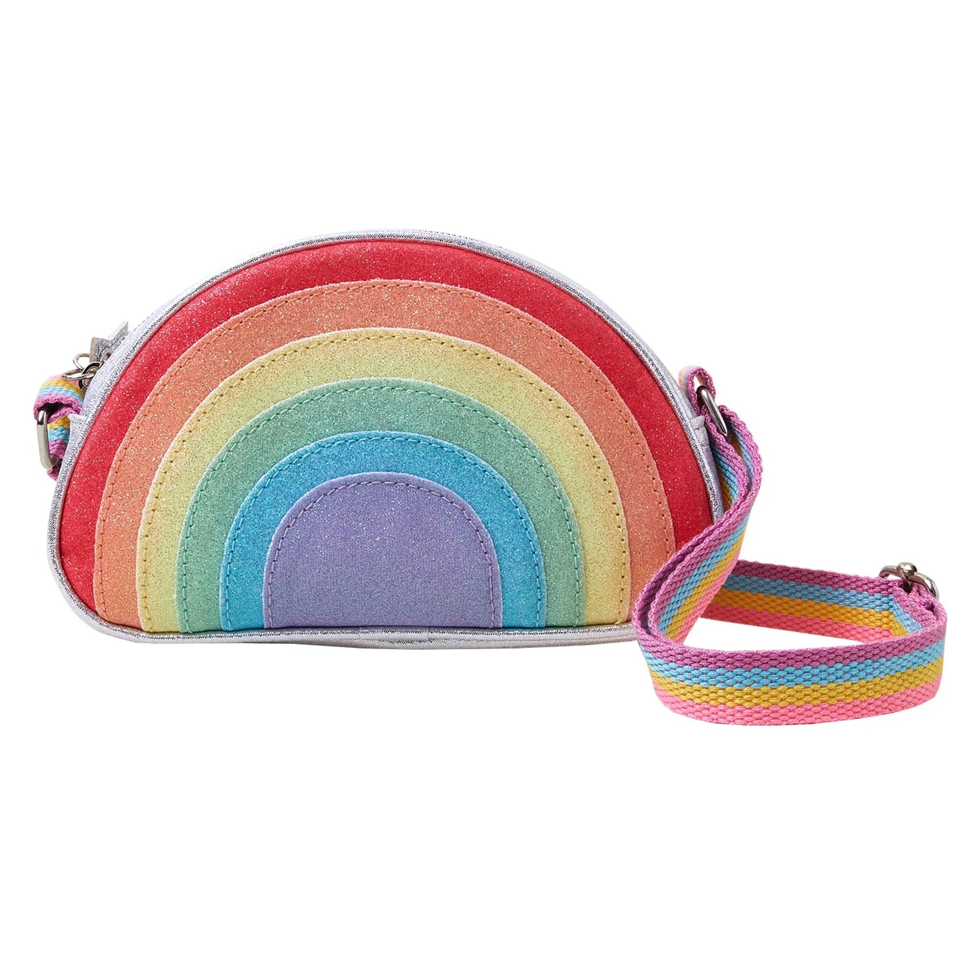 Accessorize London Girl's Brights Multi Rainbow Cross-Body Bag