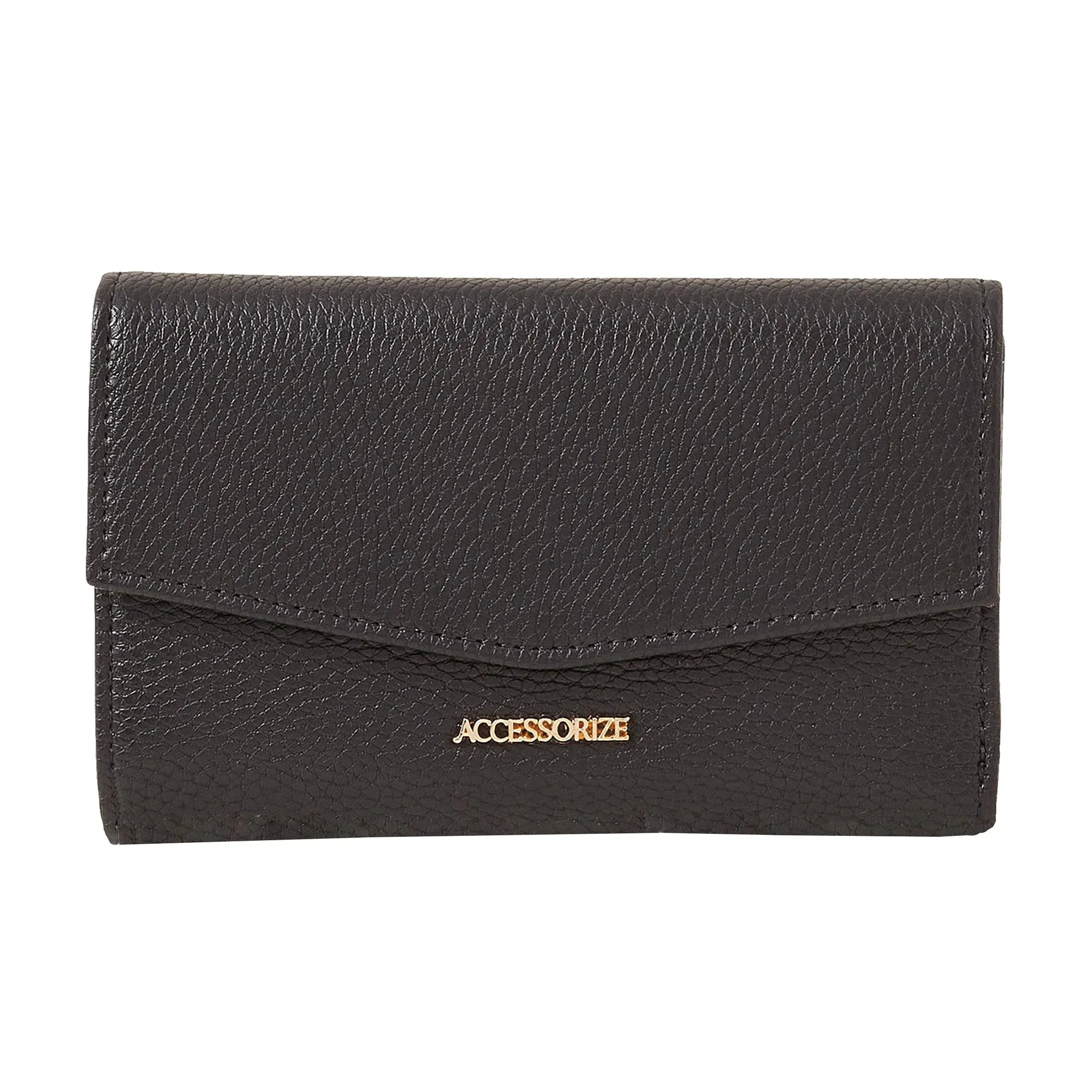 Accessorize London Women's Classic Black Wallet