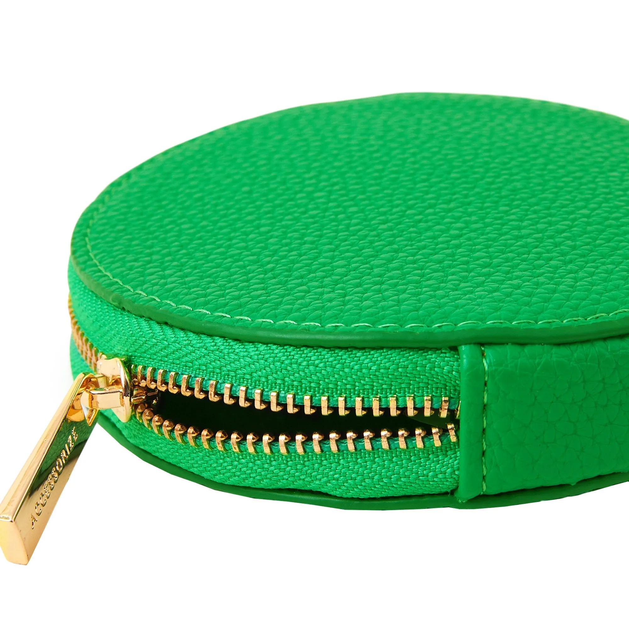 Accessorize London Women's Green Circular Coin Purse