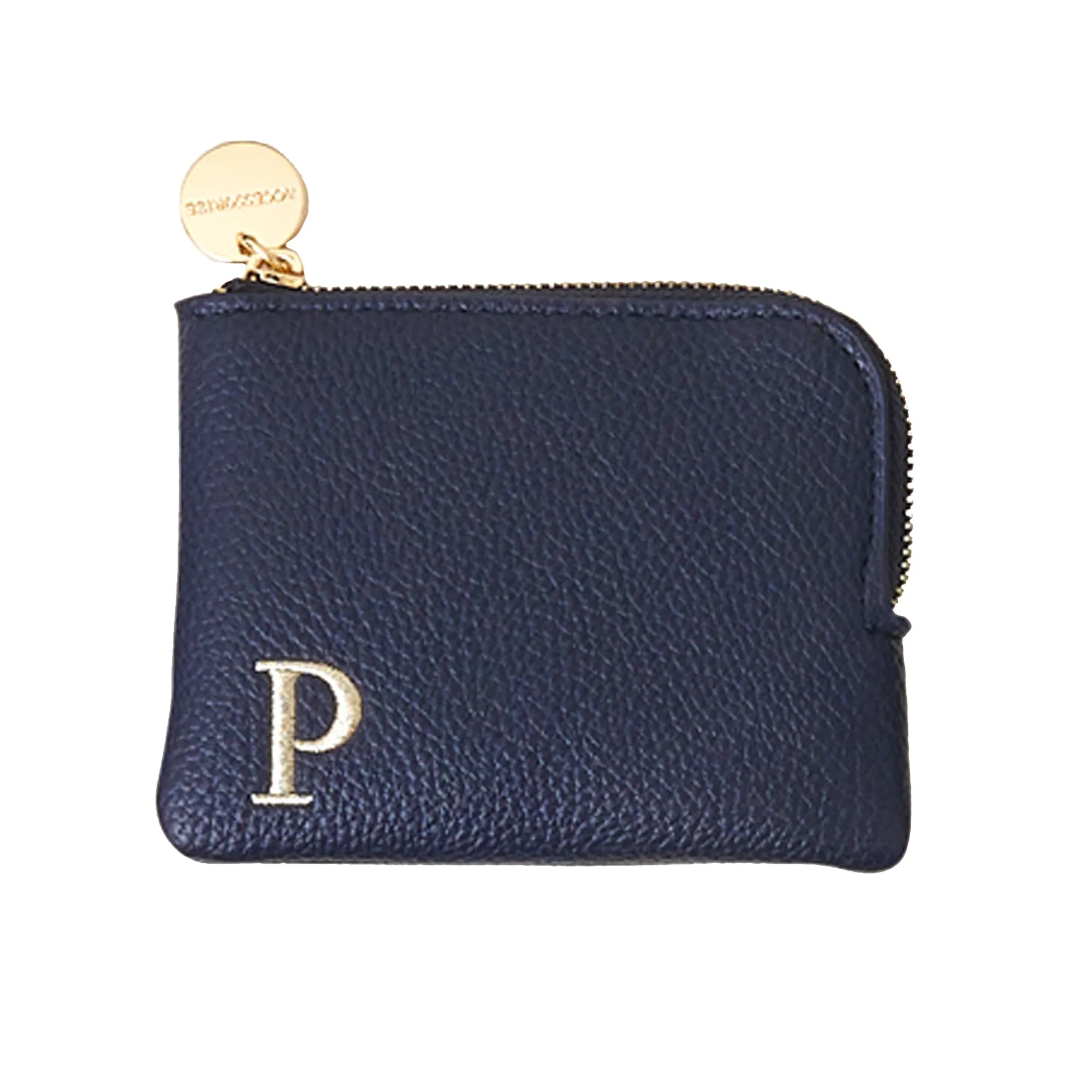 Accessorize London Women's Navy Blue (P) Initial Coin Purse