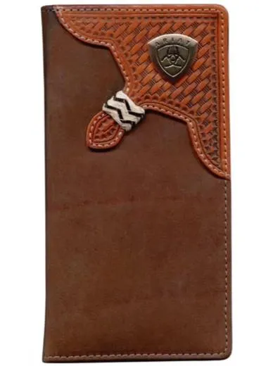 Ariat Rodeo Wallet - Basket Weave Overlay