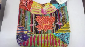 Bag - Boho Lotus Shoulder - Each Unique