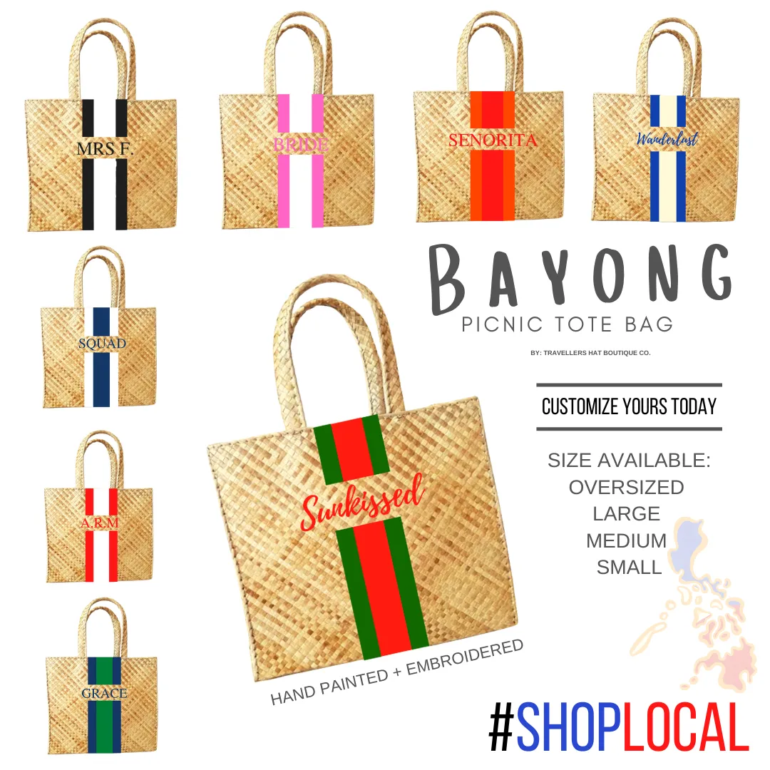 Bayong Picnic Tote