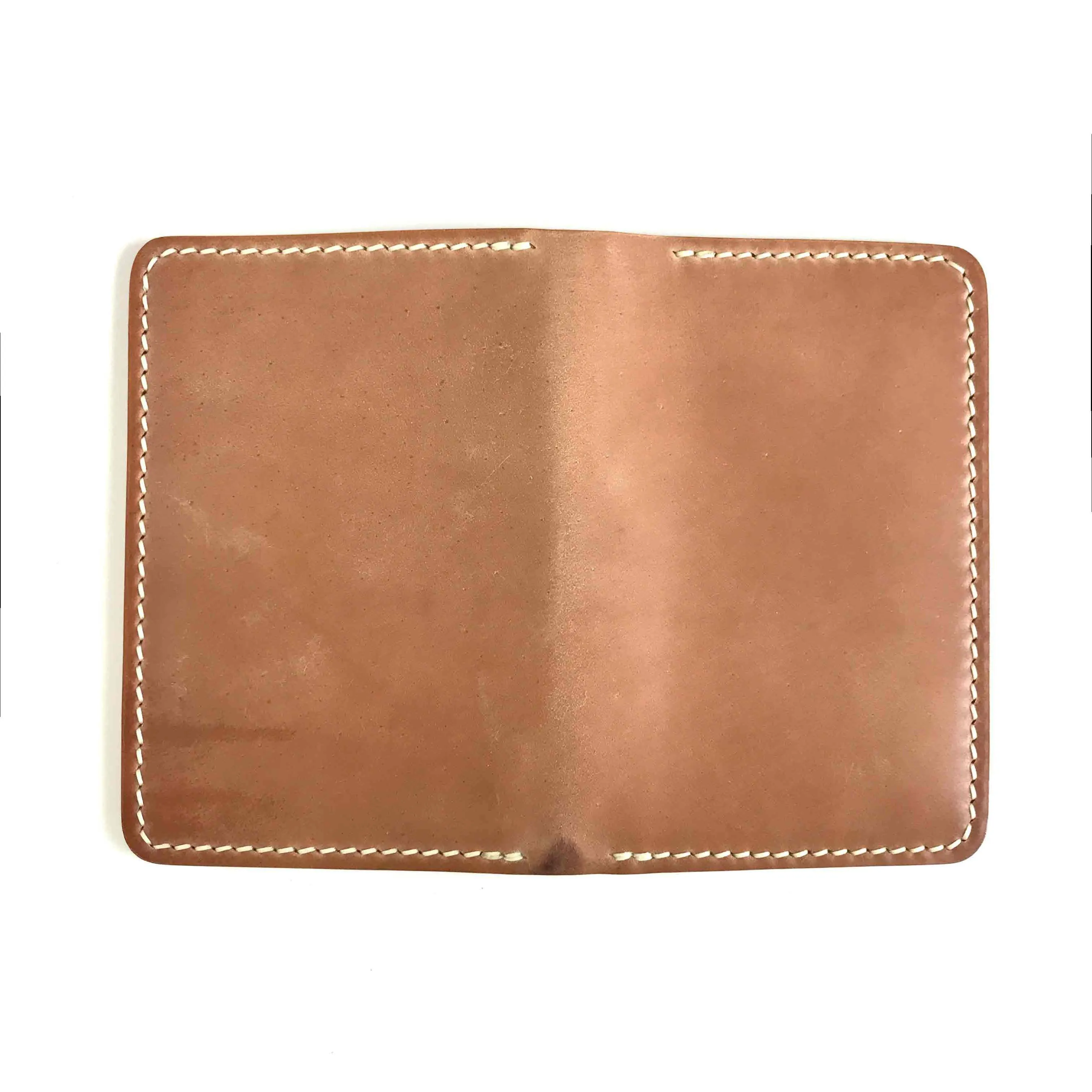 BI-FOLD - NATURAL SHELL CORDOVAN    WALNUT BUTTERO