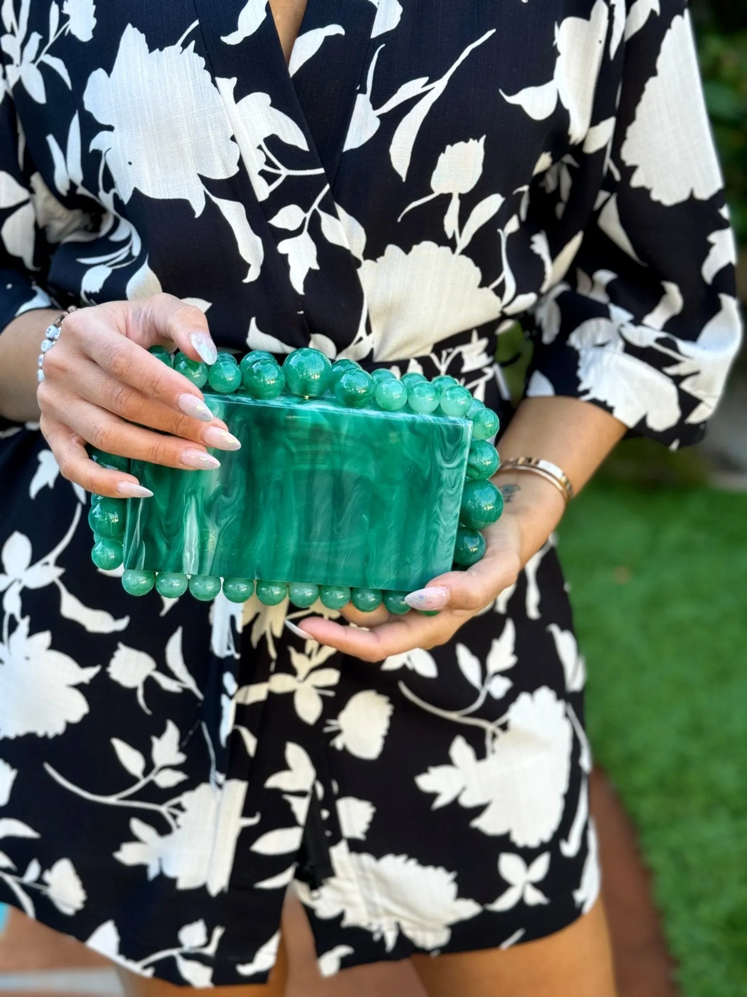 Cava Clutch (Seafoam)