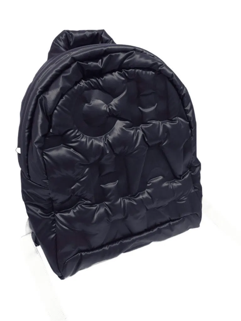 Chanel Doudoune Backpack - Navy Blue