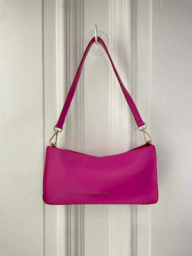 Classic Shoulder Bag - Fuchsia