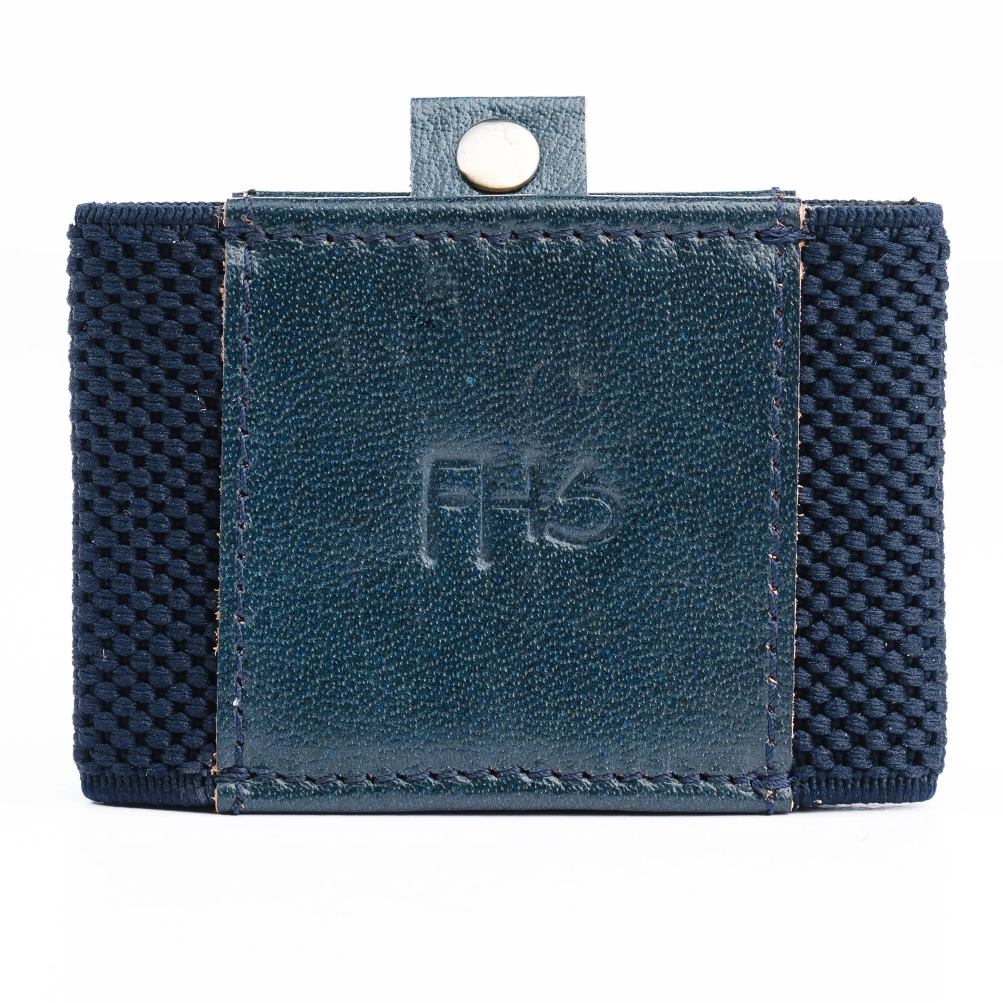 Classic Versatile Moneyclip Navy Wallet