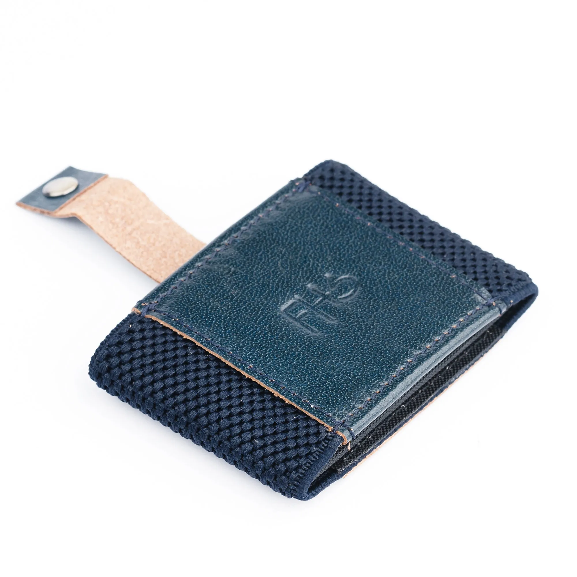 Classic Versatile Moneyclip Navy Wallet