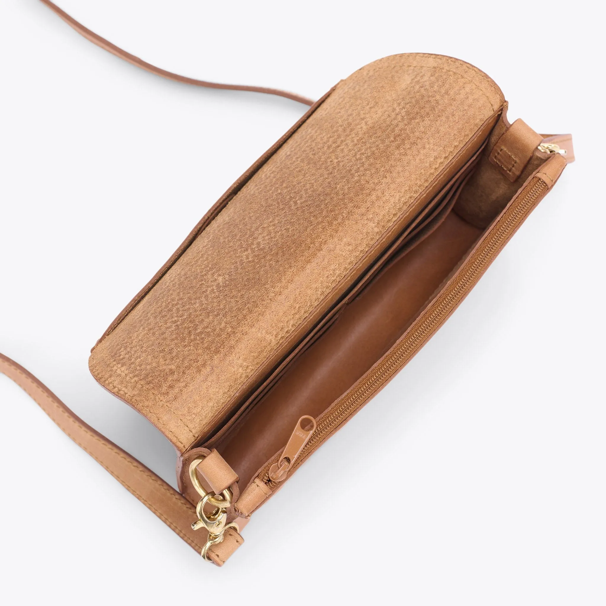 Cleo Convertible Crossbody Almond