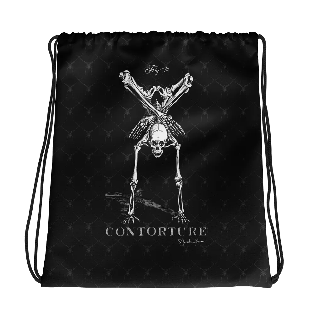 Contorture Drawstring Bag: BONEY