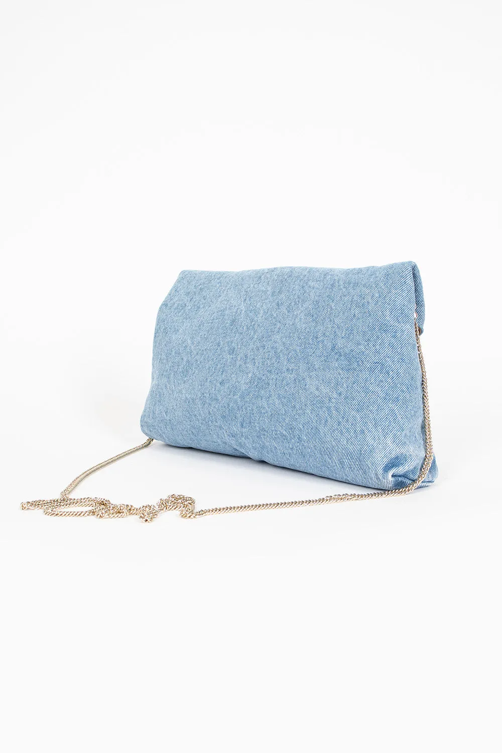 Denim Handbag Light Blue