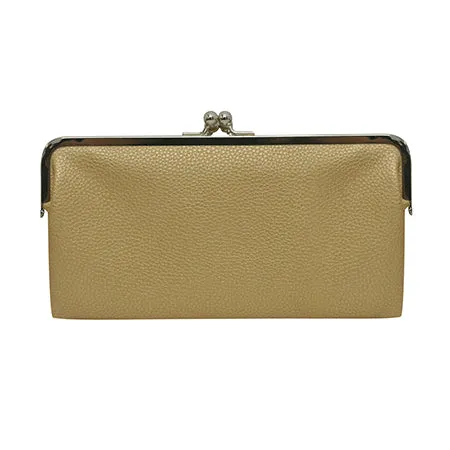 Double Frame Gold NGIL Vintage Style Wallet