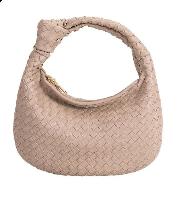 Drew Nude Small Handle Bag