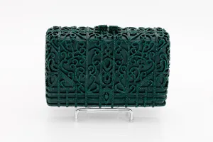 Emerald Rectangular Evening Bag