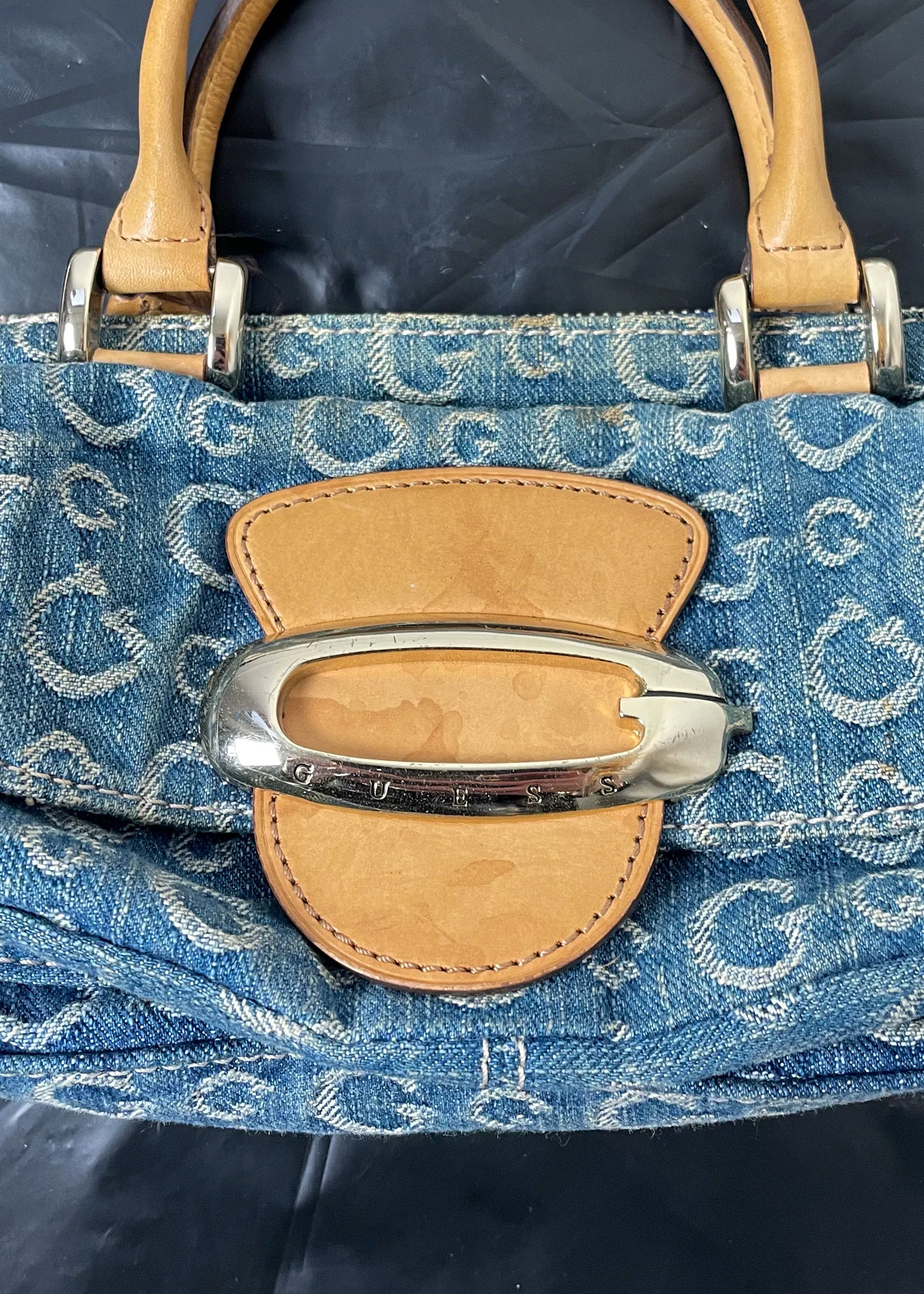 Guess denim bag