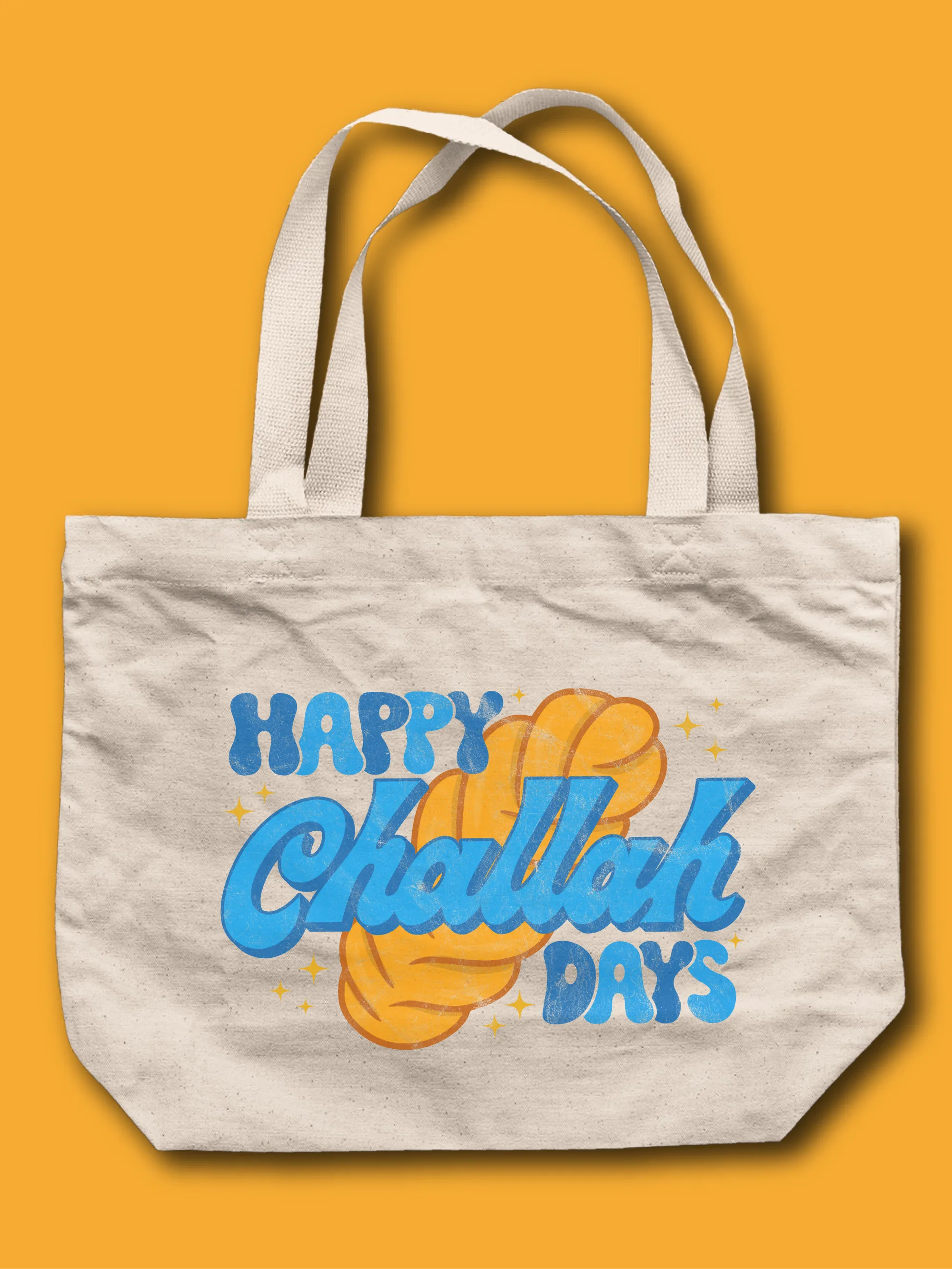 Happy Challah Days Tote Bag