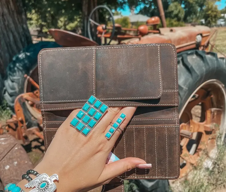 HARPER COWHIDE WALLET