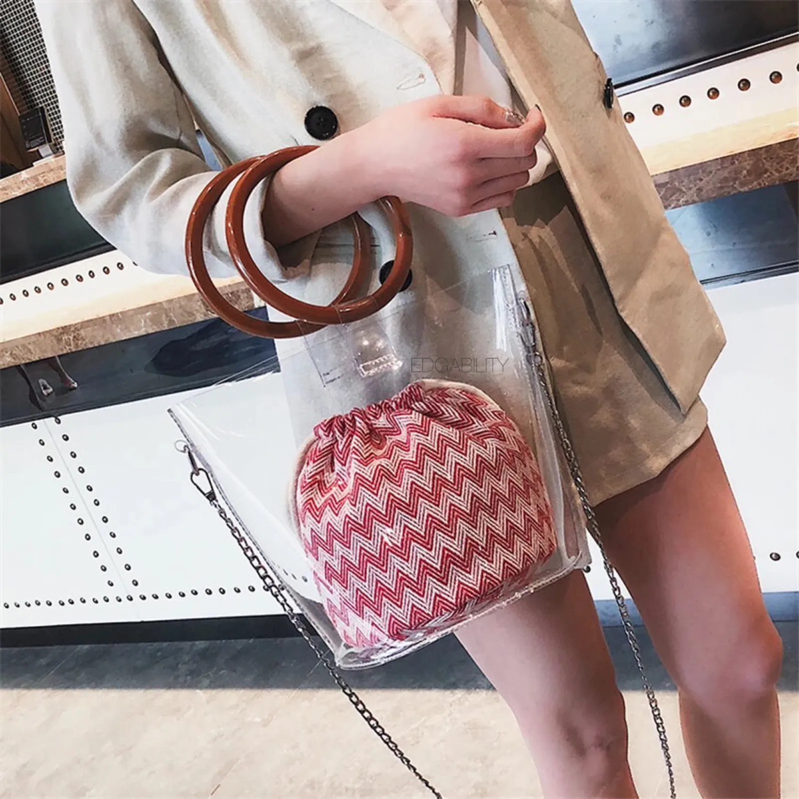 Irina Clear Bag