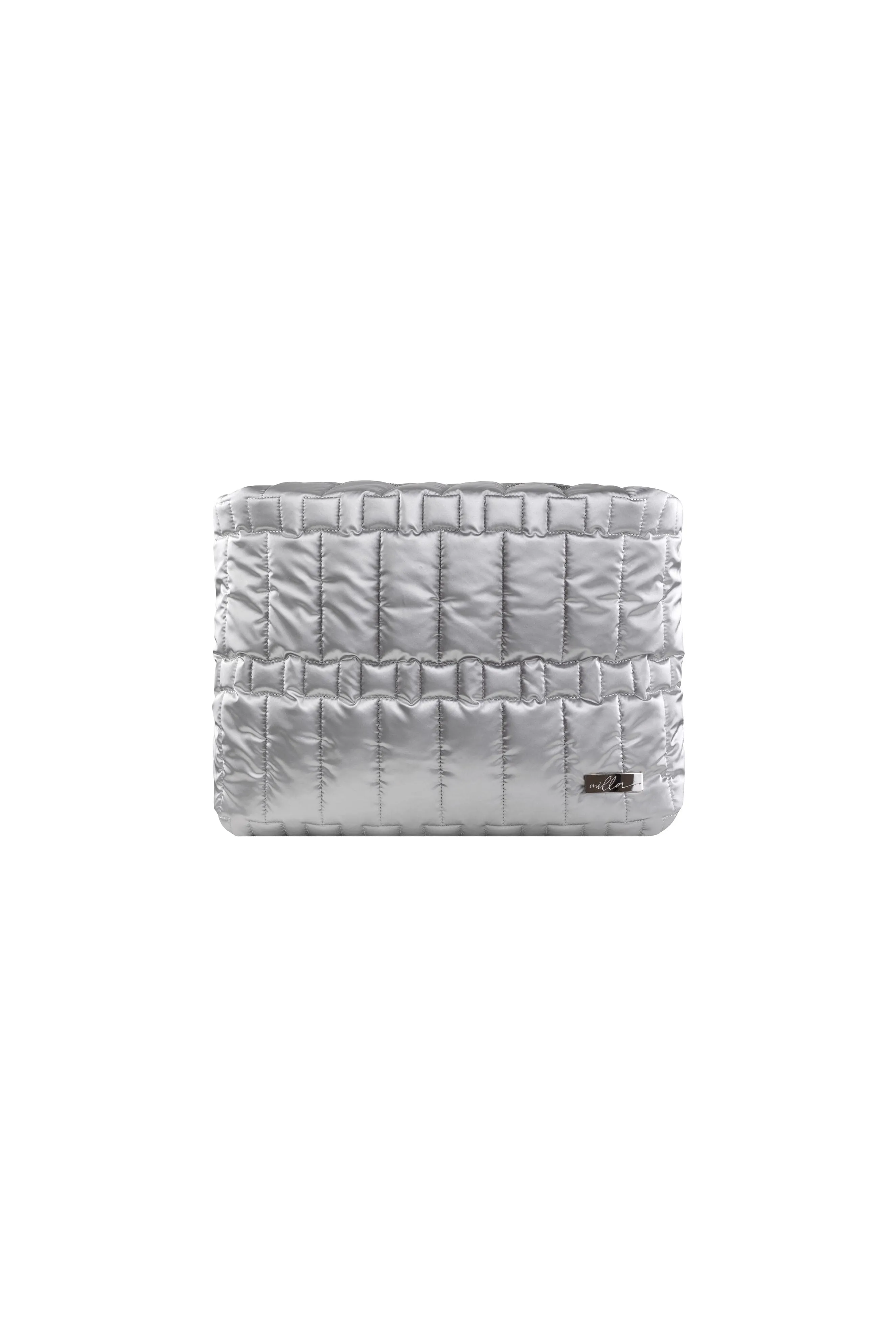 Kicky puffer silver bag