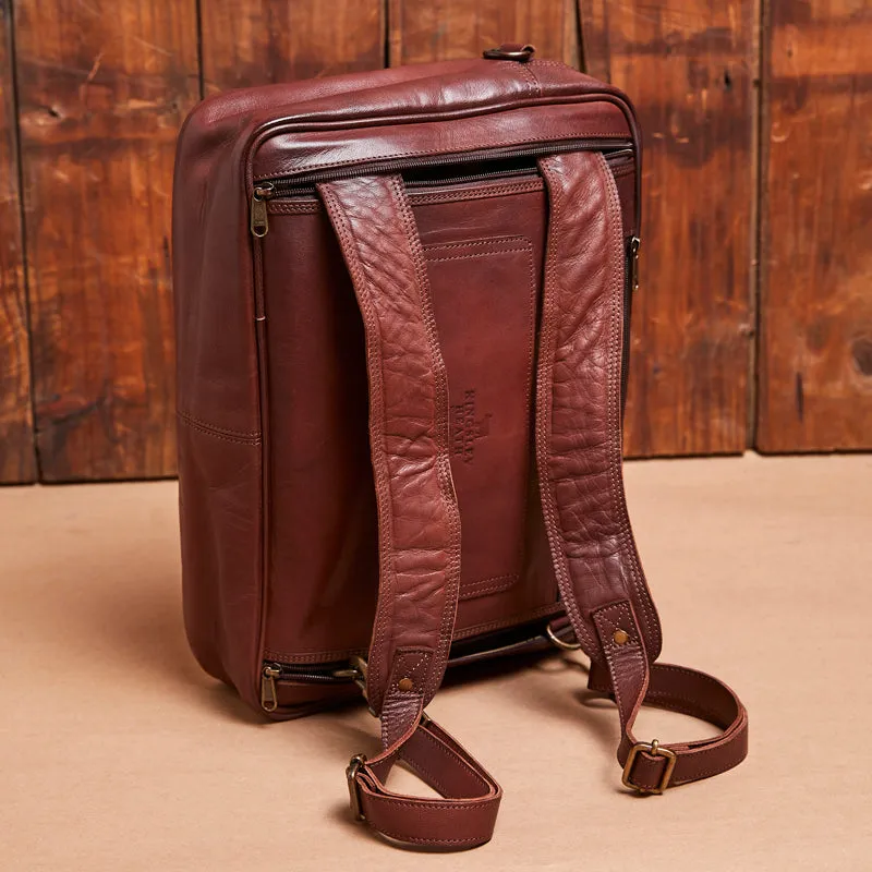 Kingsley Heath Messenger Backpack Tan