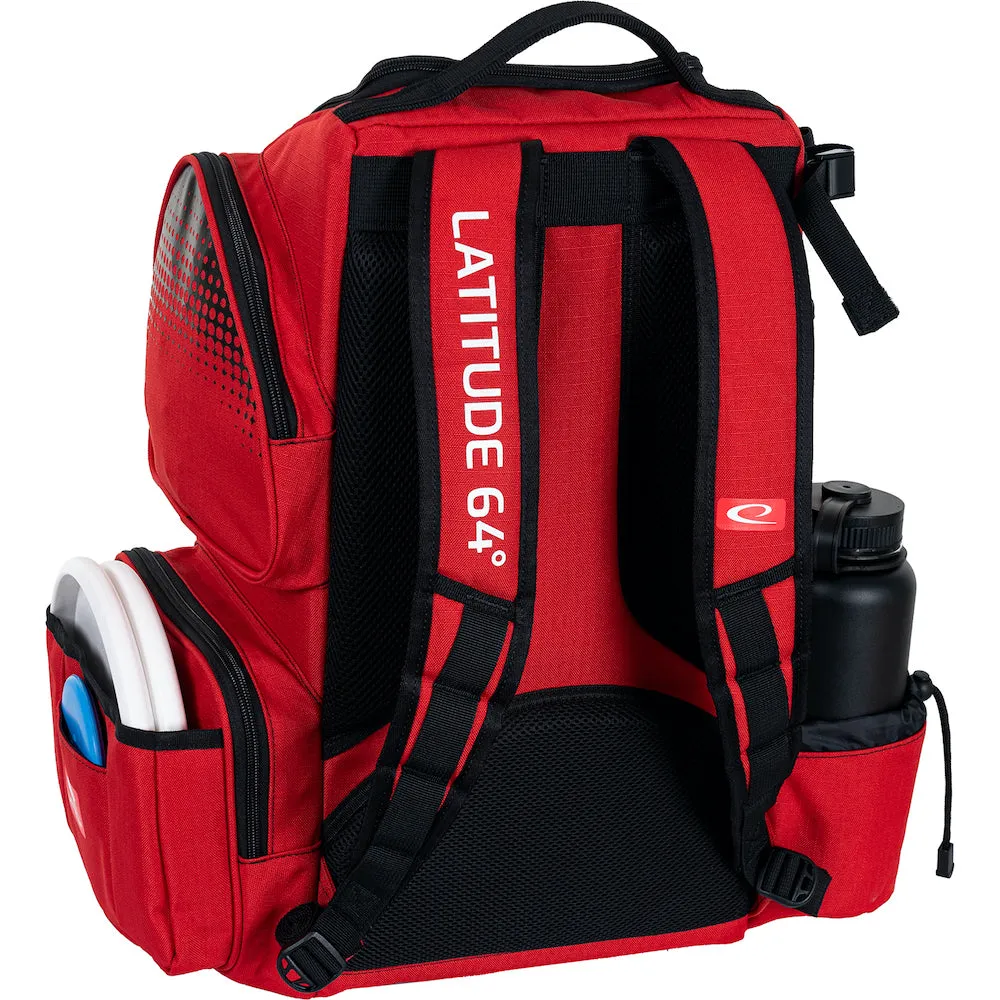 Latitude 64 DG Luxury E4 Premium Disc Golf Backpack - Spacious, Stylish, and Durable with Ample Storage for Discs and Accessories