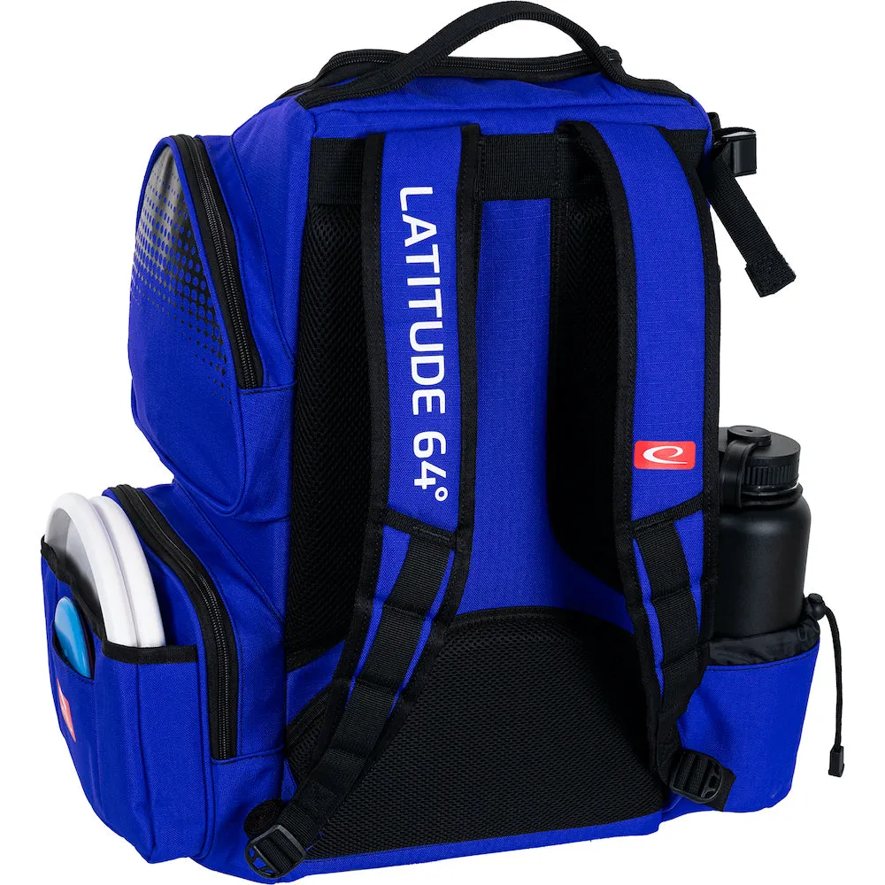 Latitude 64 DG Luxury E4 Premium Disc Golf Backpack - Spacious, Stylish, and Durable with Ample Storage for Discs and Accessories