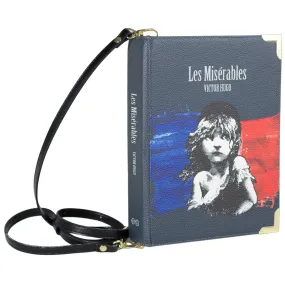 Les Miserables Book Handbag Crossbody Clutch