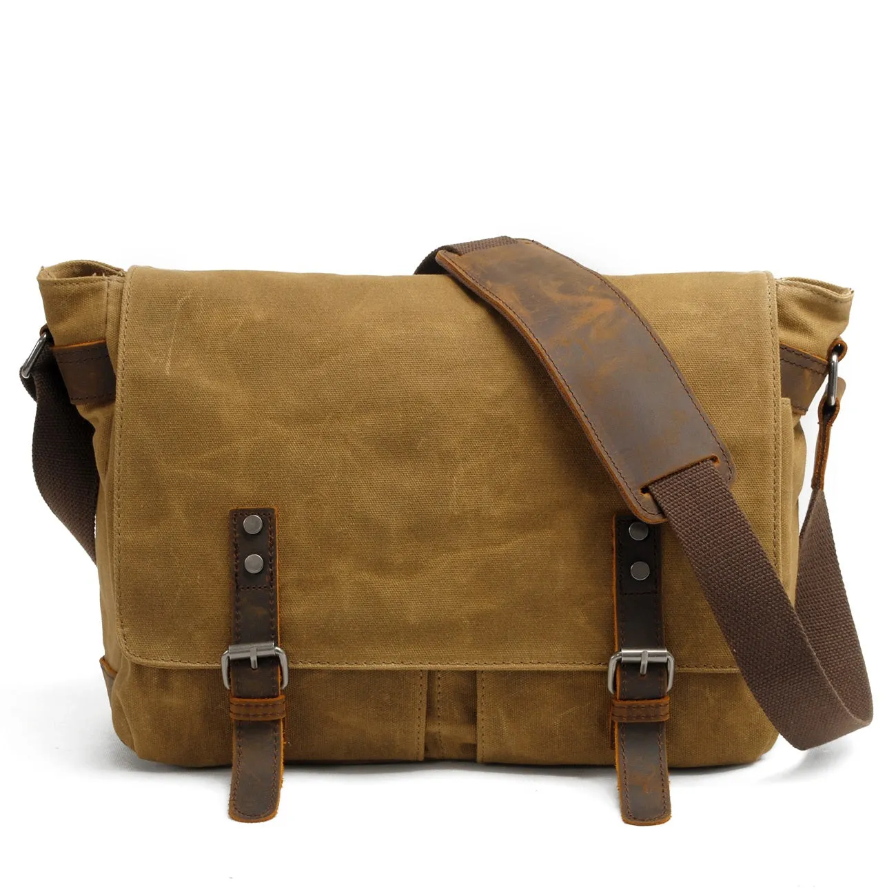 Lexington Canvas Messenger Bag | Laptop Bag | Satchel Bag