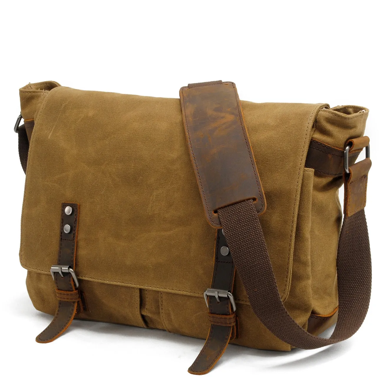 Lexington Canvas Messenger Bag | Laptop Bag | Satchel Bag