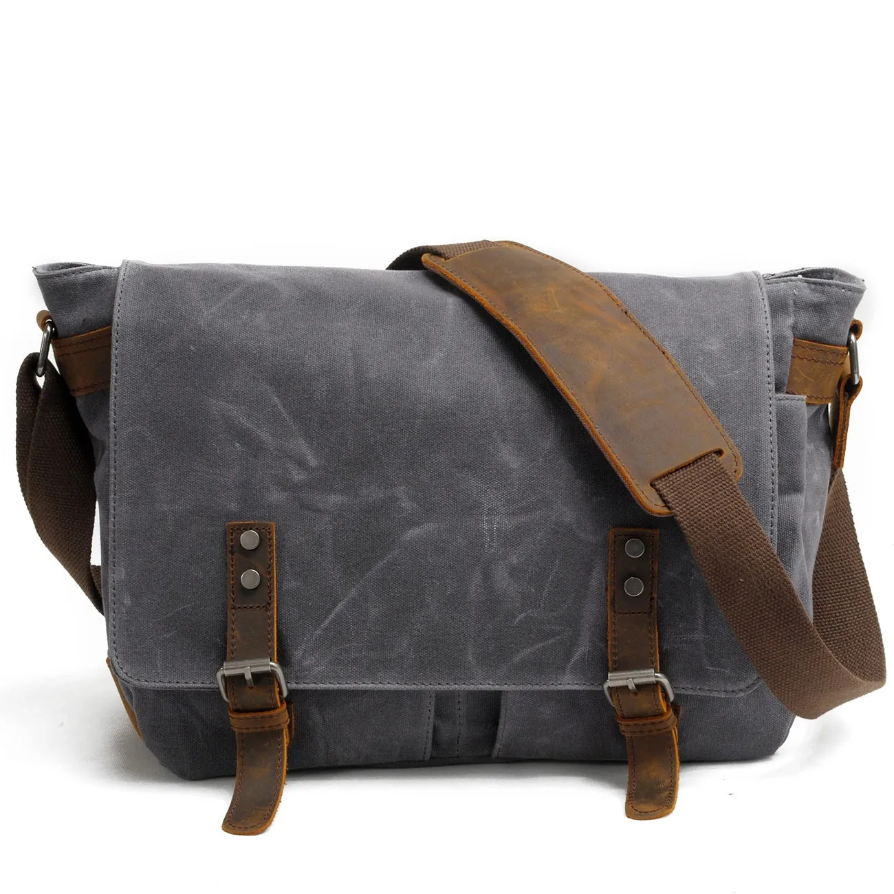 Lexington Canvas Messenger Bag | Laptop Bag | Satchel Bag