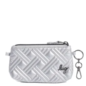 LUG Metro XL ID Pouch in Metallic Silver