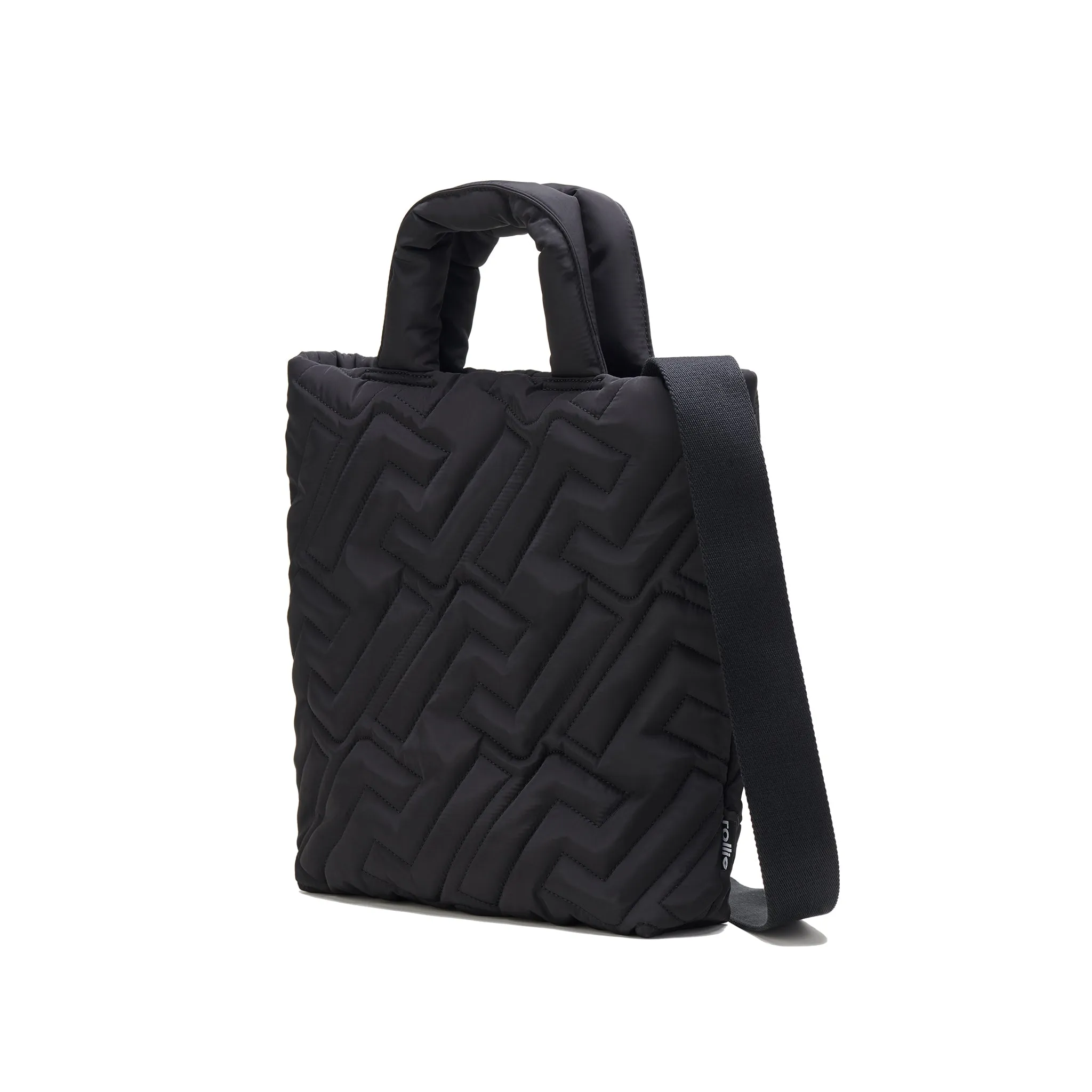 Puffy Tote Bag Black