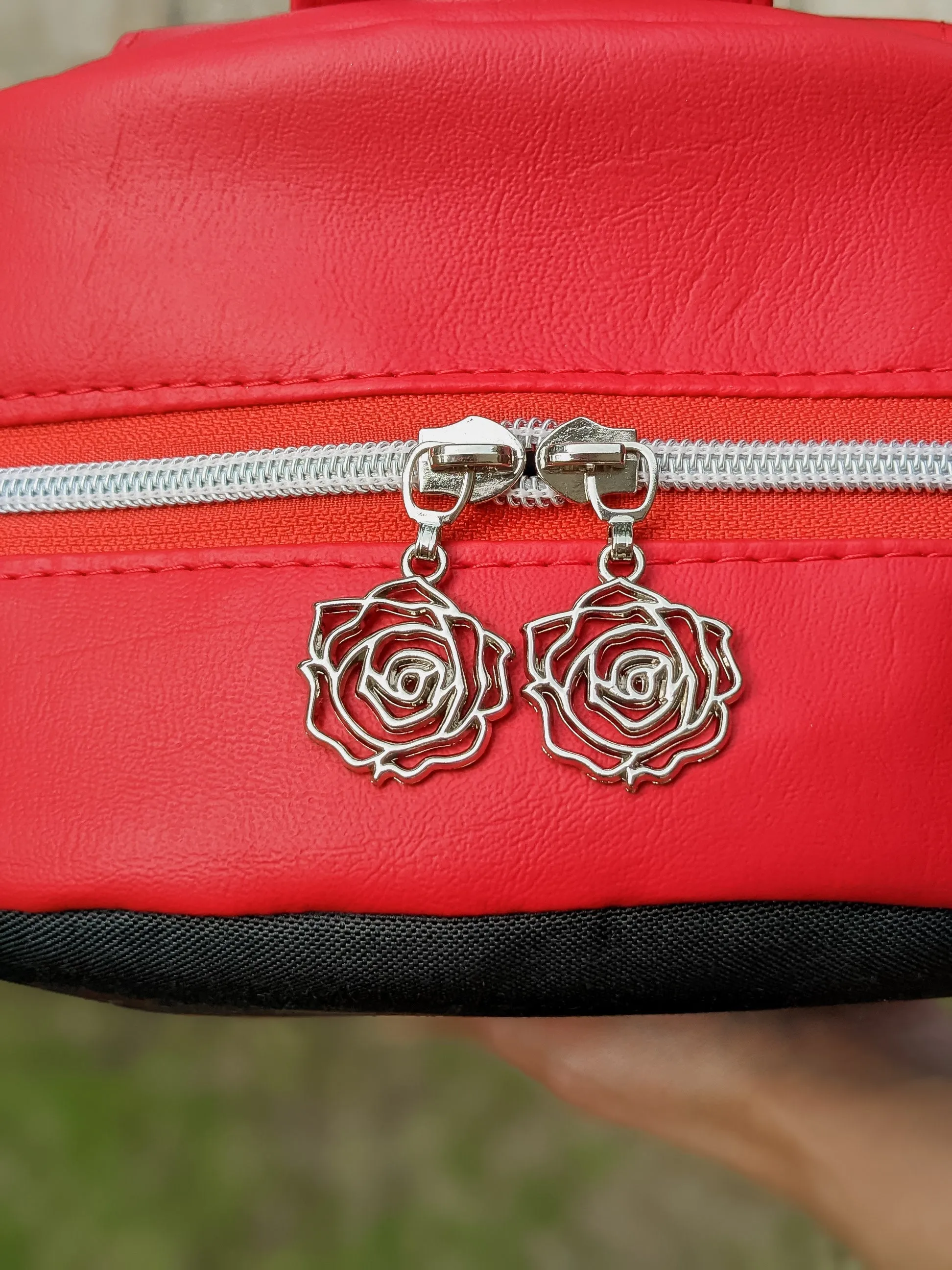 Selena Red Roses Mini Backpack