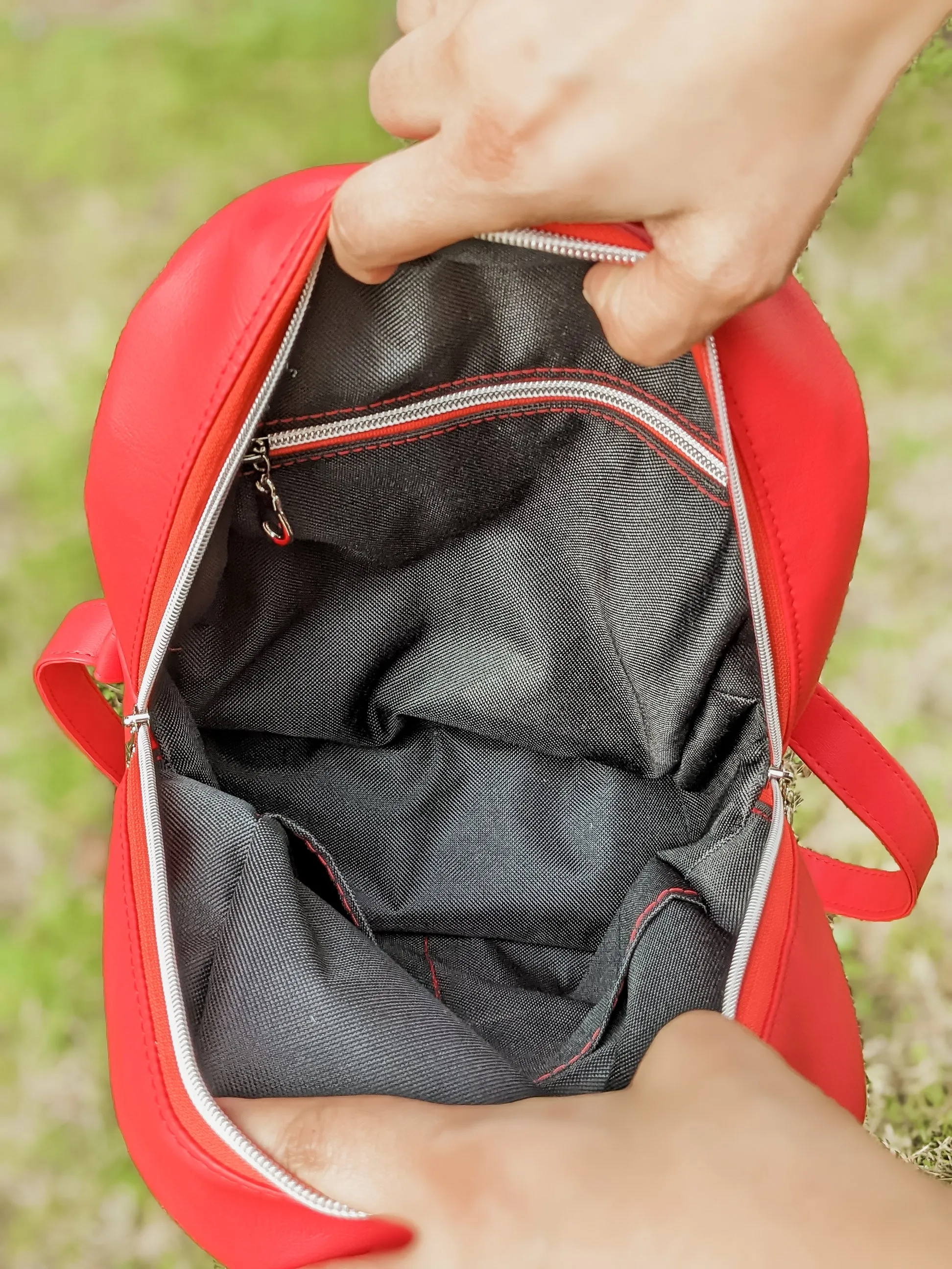 Selena Red Roses Mini Backpack