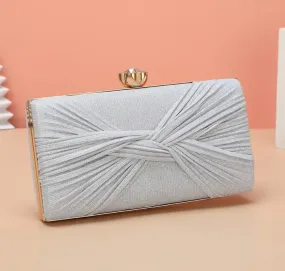 SG2305 Silver Glitz Clutch