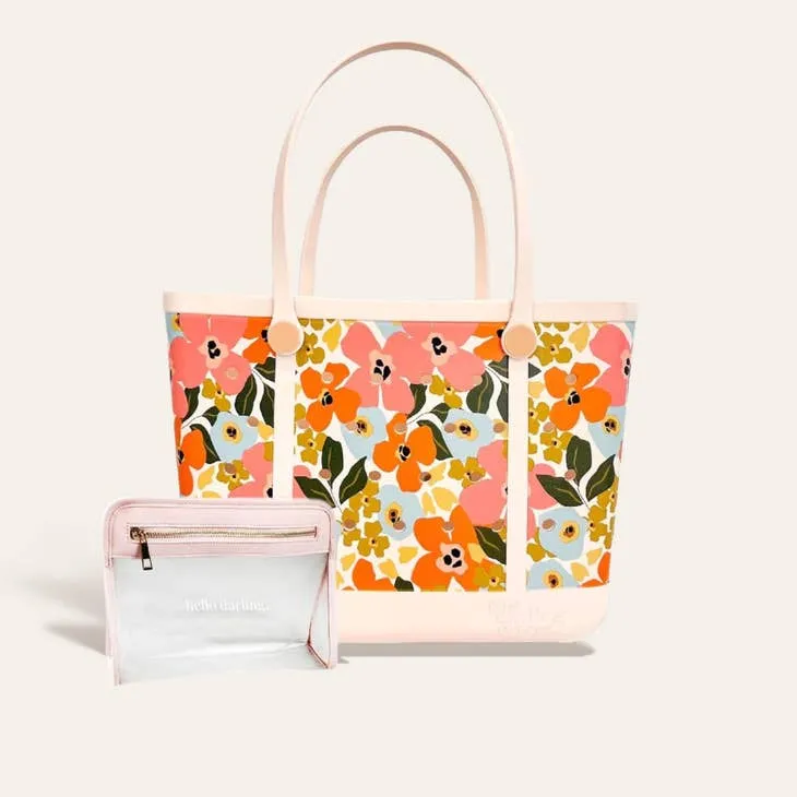 The Darling Effect ~ Lil' Floral Delight Carry-It-All Tote