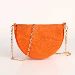 The Raffy Bag - Half Moon - Orange