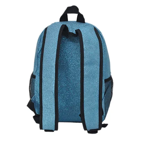 Turquoise Glitter Medium Size NGIL Backpacks For Dance and Cheer Competition