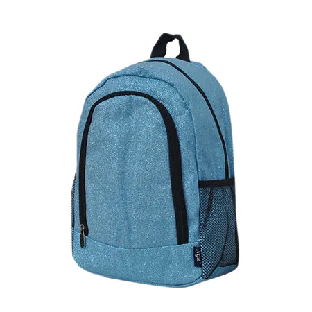 Turquoise Glitter Medium Size NGIL Backpacks For Dance and Cheer Competition