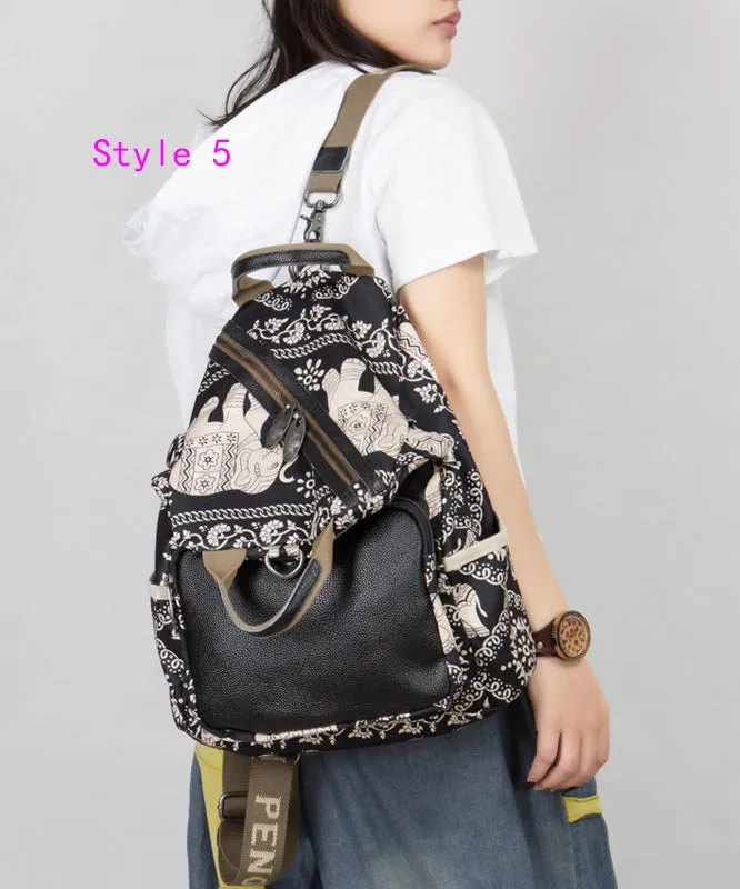 Versatile Large Capacity Fashion Printed One Shoulder Crossbody Bag ZX1043