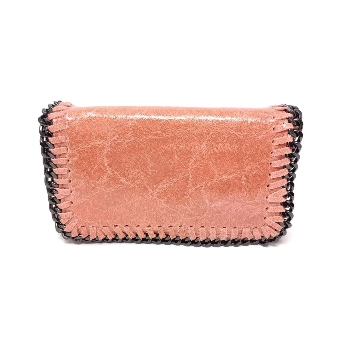 Victoria Salmon Leather Crossbody