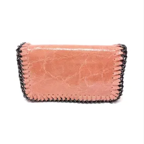 Victoria Salmon Leather Crossbody