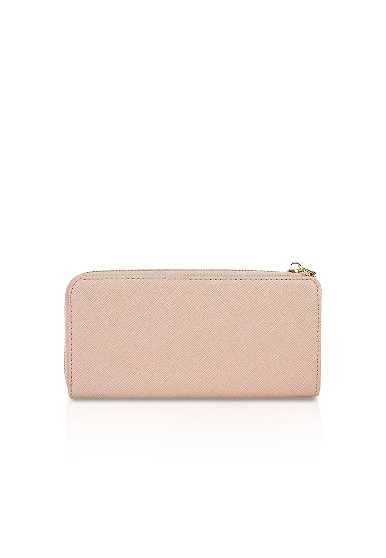 VOIR Blush Zip-Around Long Wallet