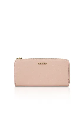 VOIR Blush Zip-Around Long Wallet