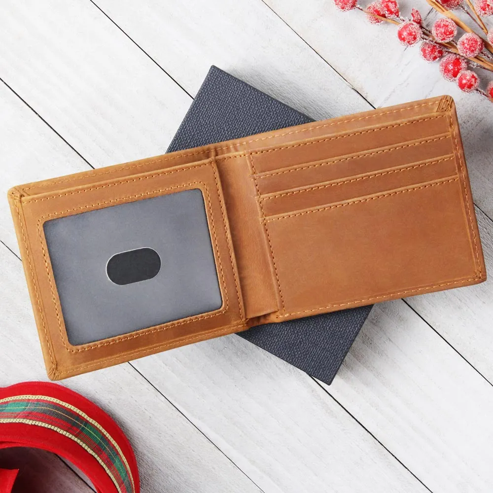 Wallet Design_Dad Your Love My Shelter Leather Wallet