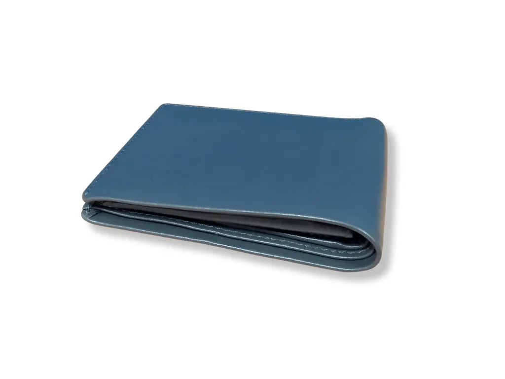 Wallet : Grey Leather Wallet