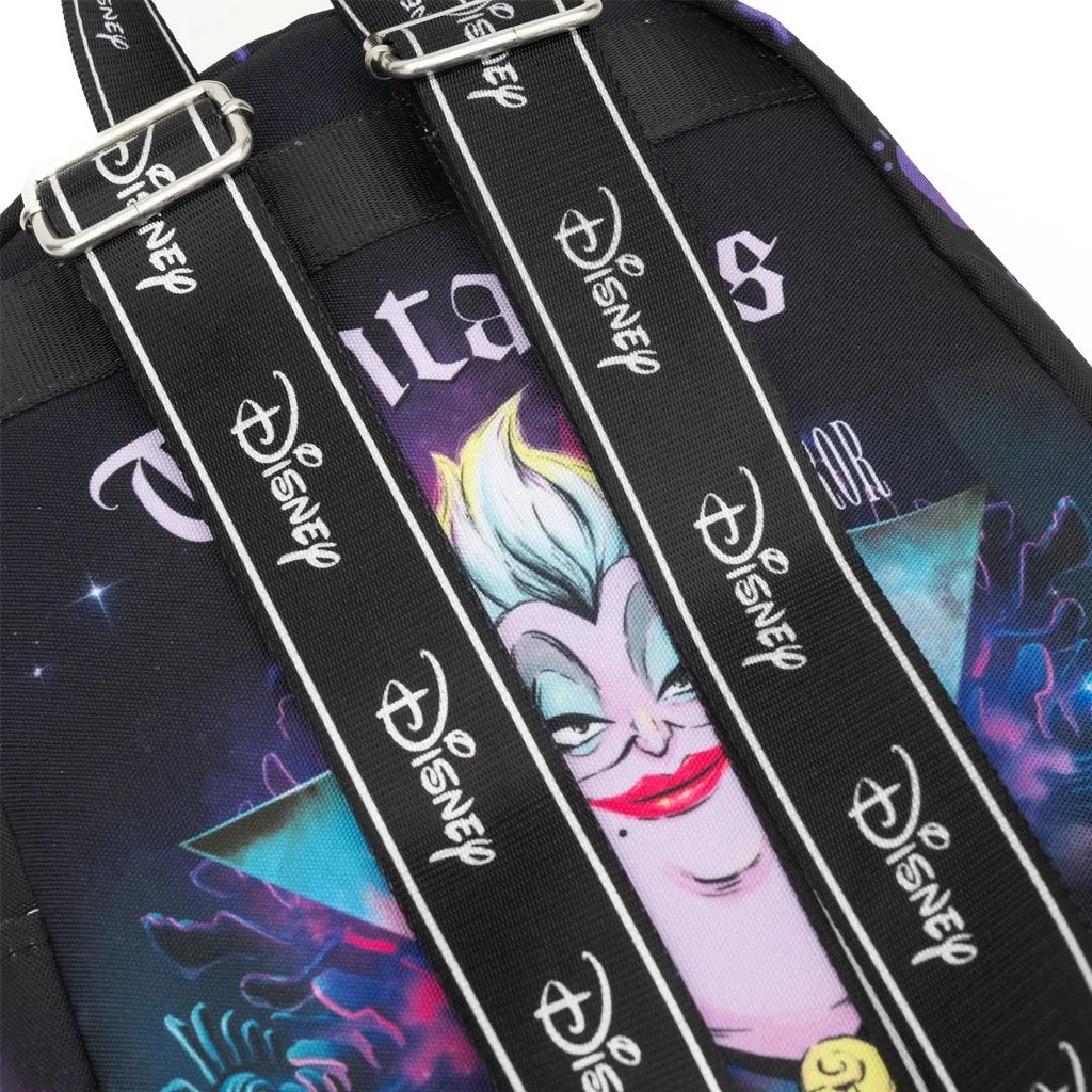 WondaPop Disney Villains The Little Mermaid Ursula 13 Nylon Mini Backpack